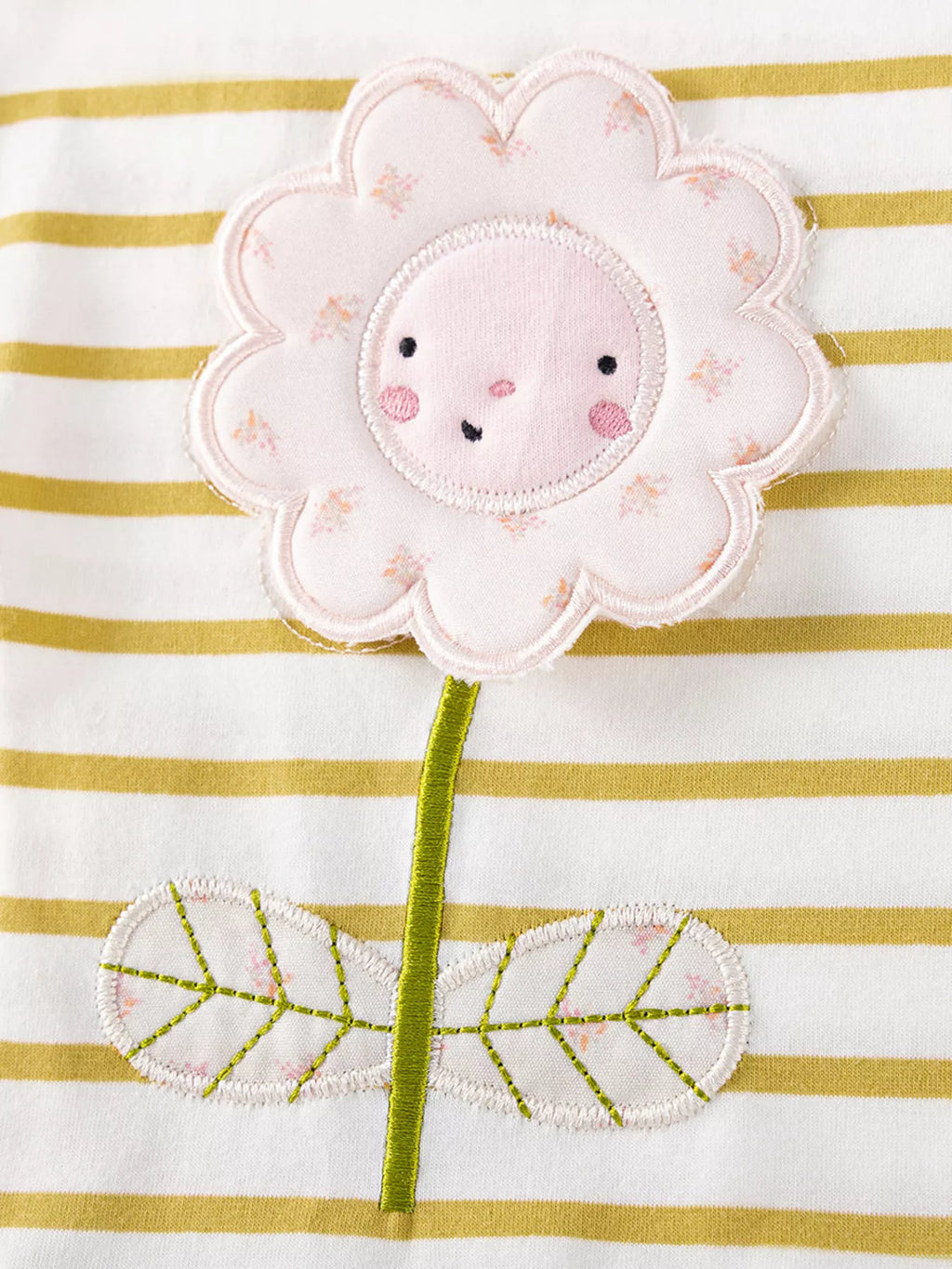 Children's Striped Top & Gingham Capri Set