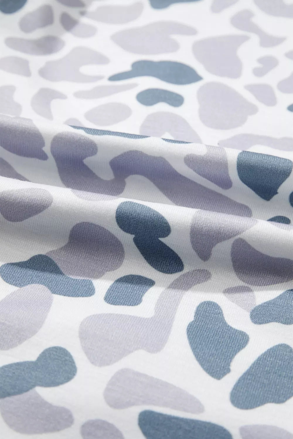 Camouflage Print Lapel Shirt Drawstring 2pcs Short Pajama Set