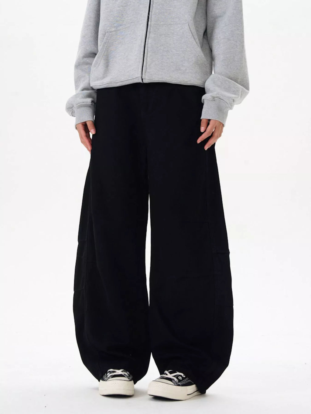 Men's Wide Leg Pocketed Pants