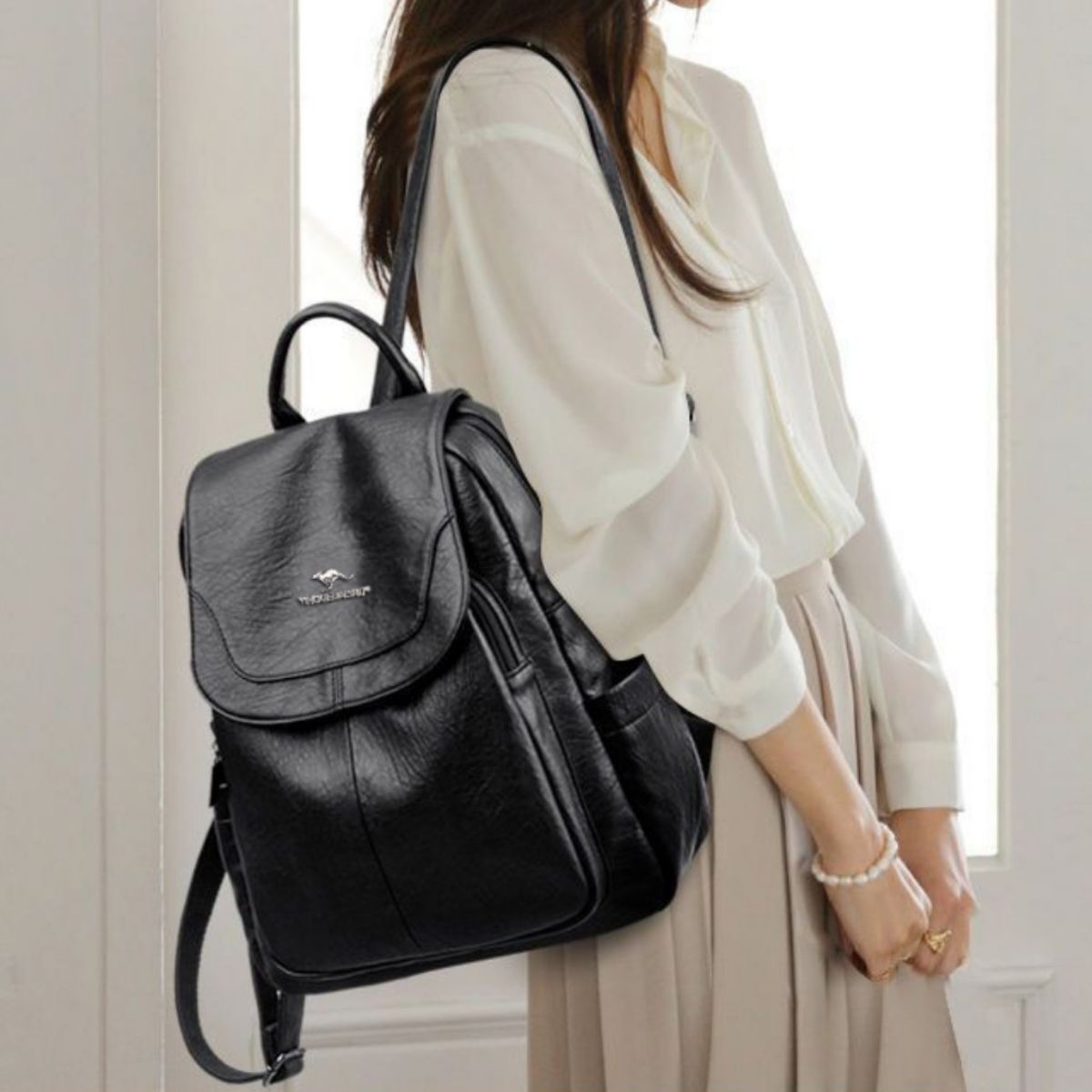 Adjustable Straps Backpack Bag