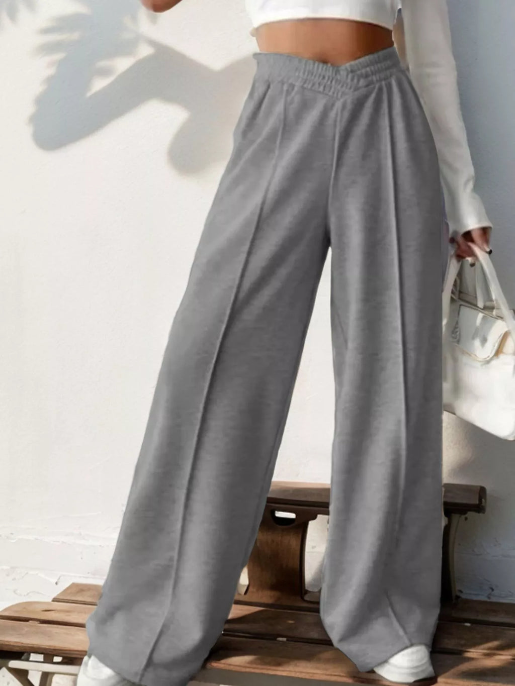 Wide Leg High Waist Pants