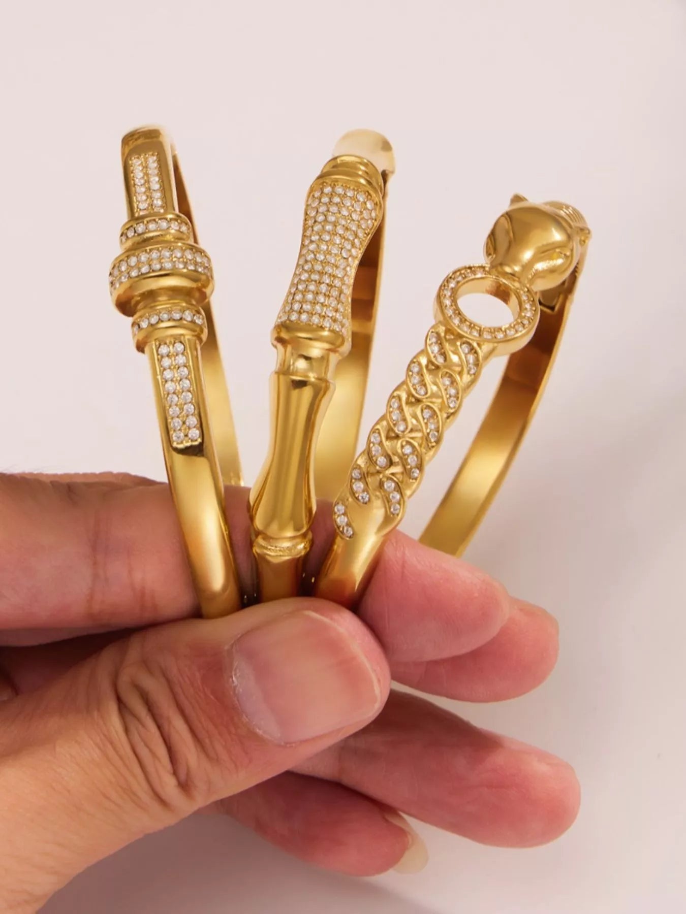 18K Gold-Plated Zircon Bracelet