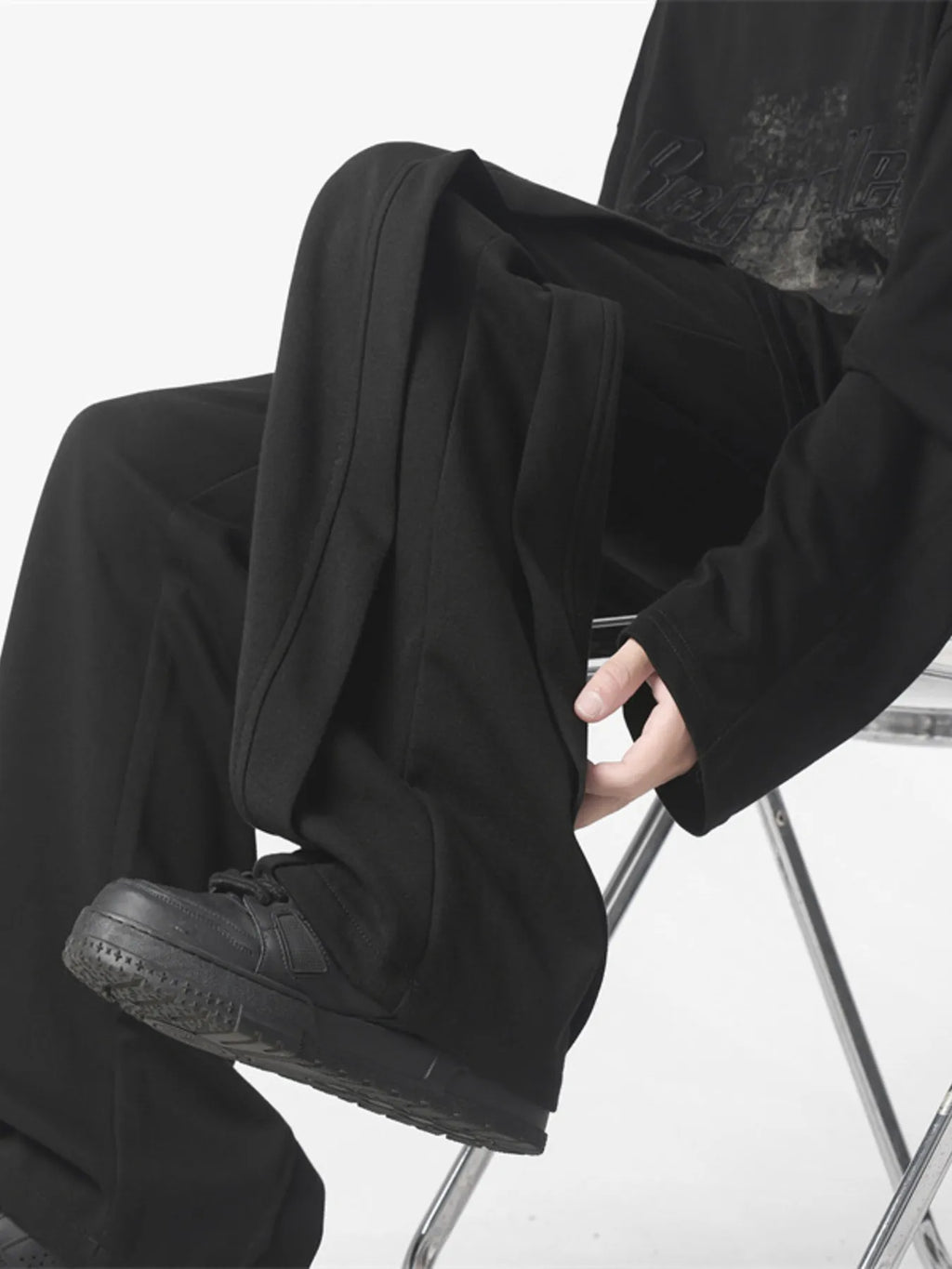 Men's Full Size Drawstring Wide Leg Pants Plus Size
