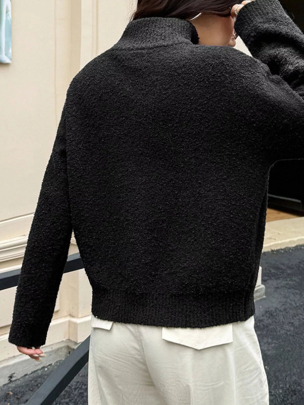 Turtleneck Long Sleeve Sweater