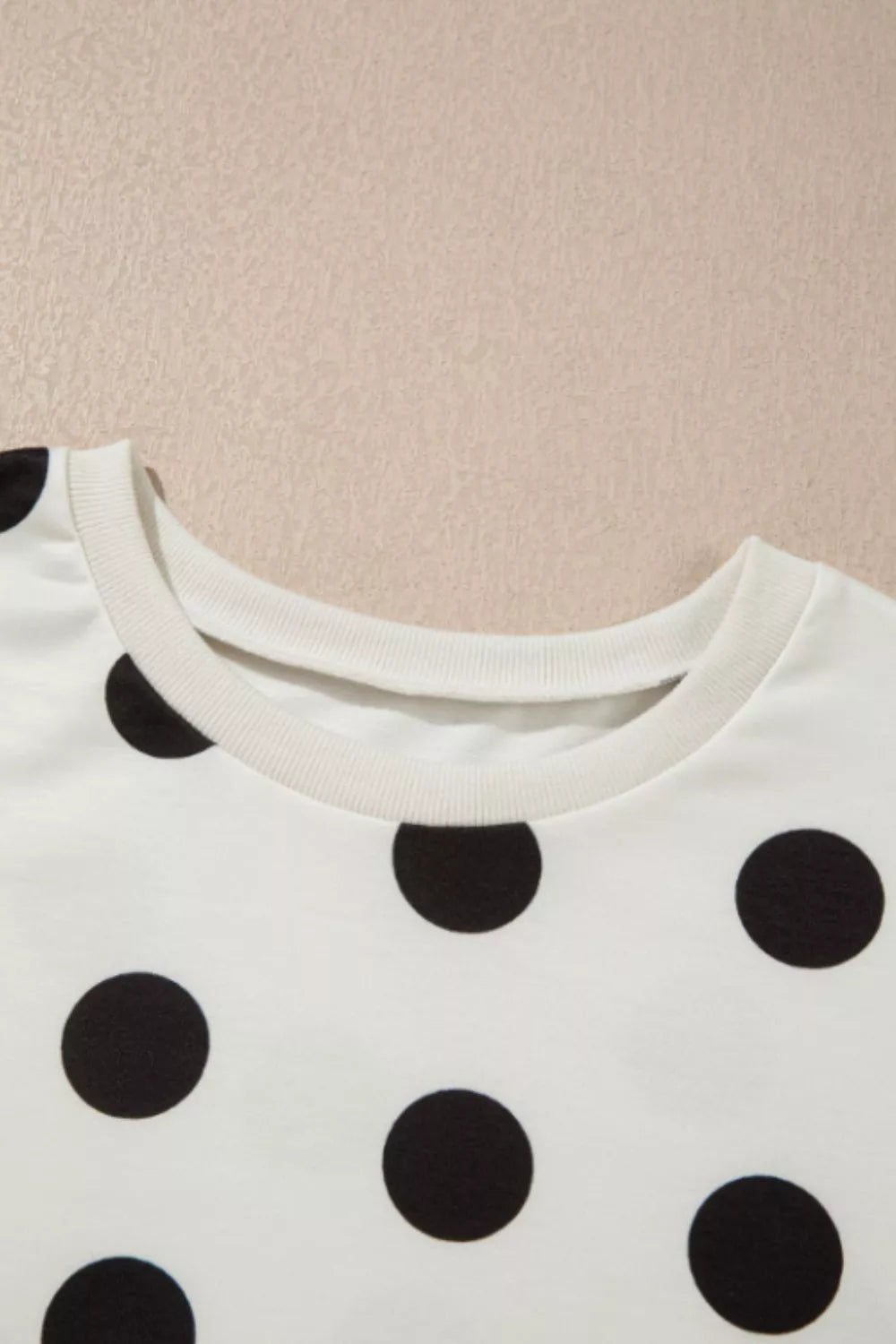 Polka Dot Tee and Shorts 2-Piece Set