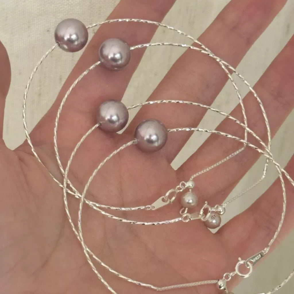 Pearl Bangle Bracelet