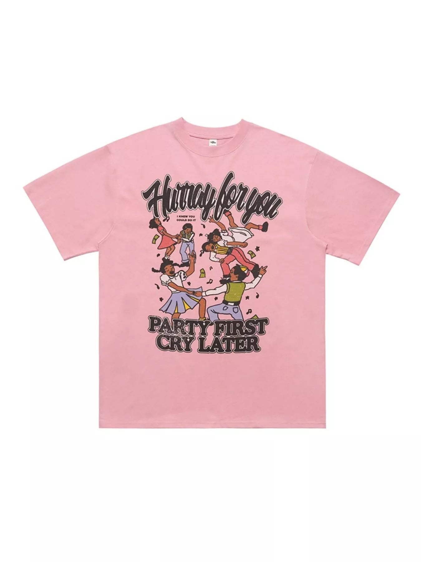 Men's Graphic Round Neck Short Sleeve T-Shirt