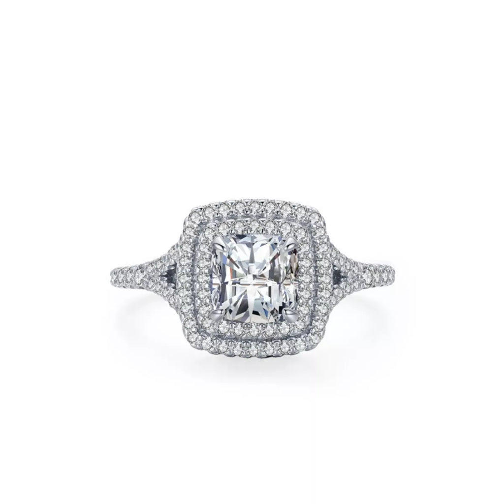 5 Carat Moissanite 925 Sterling Silver Ring