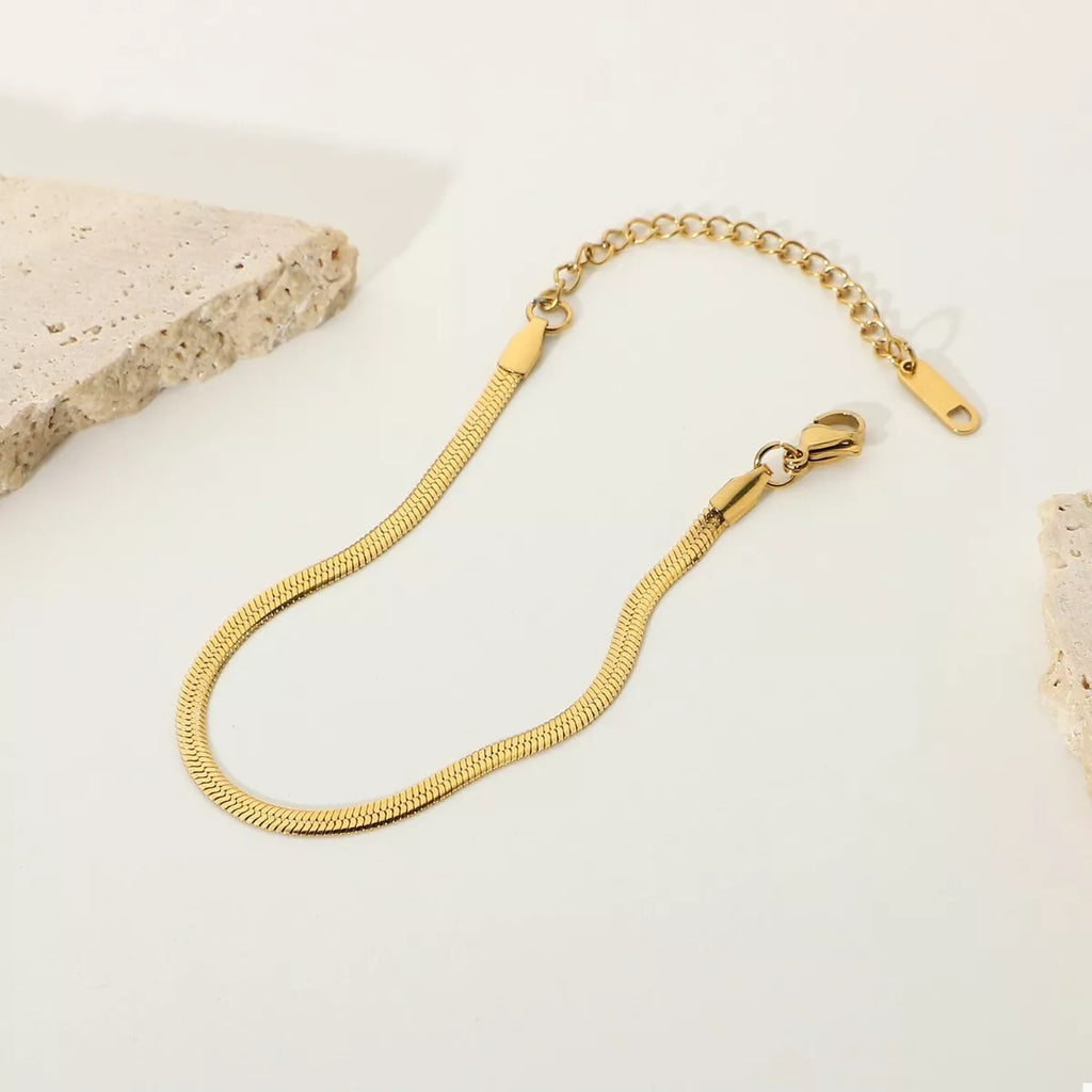 Stainless Steel Minimalist Chain Bracelet
