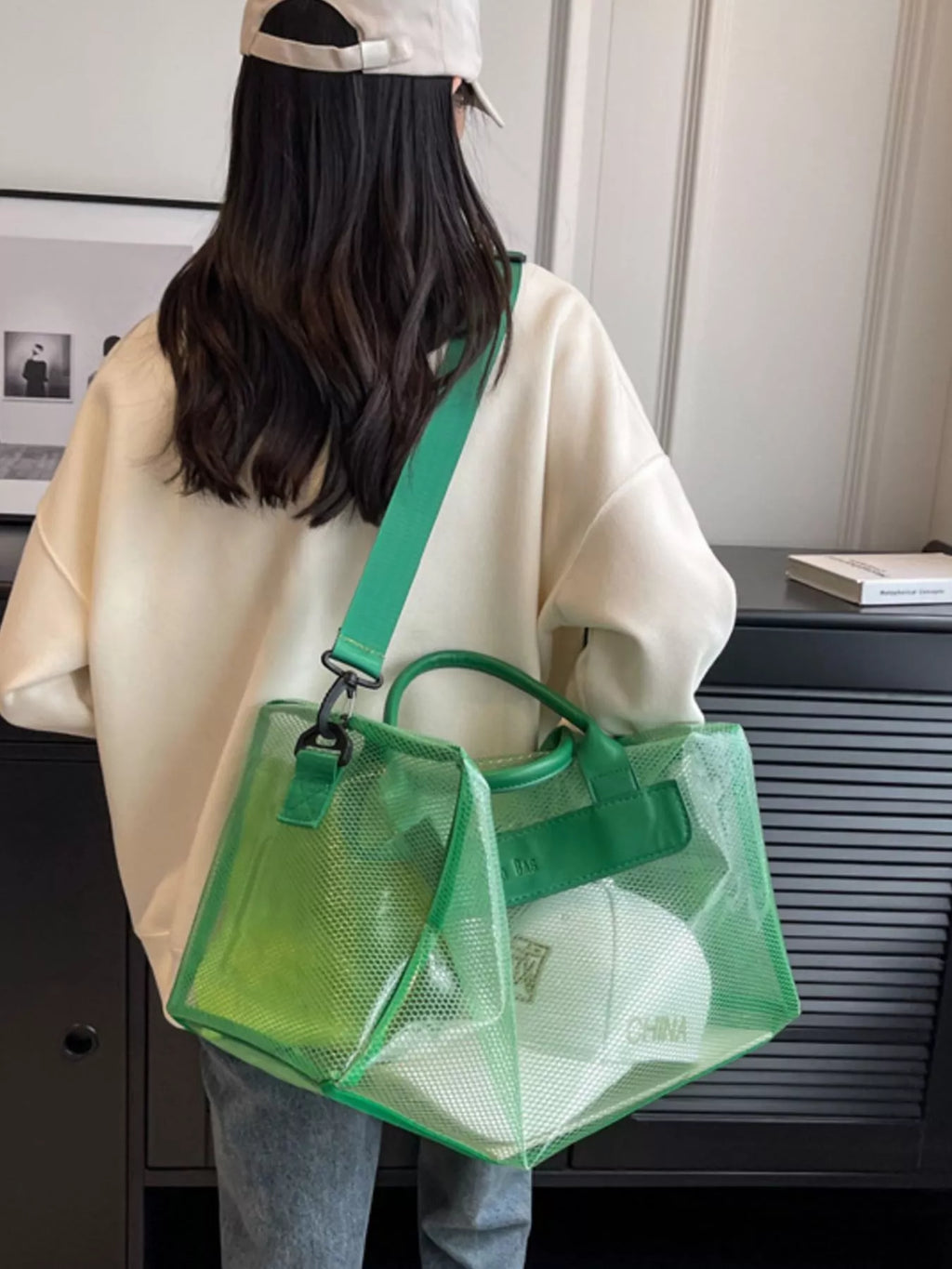 Transparent PVC Travel Bag
