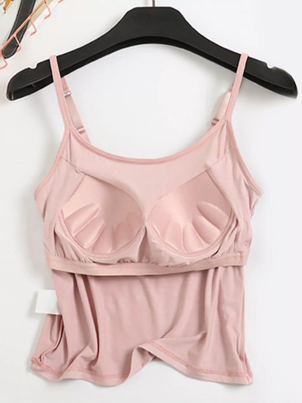 Modal Adjustable Strap Padded Cami and Shorts Set