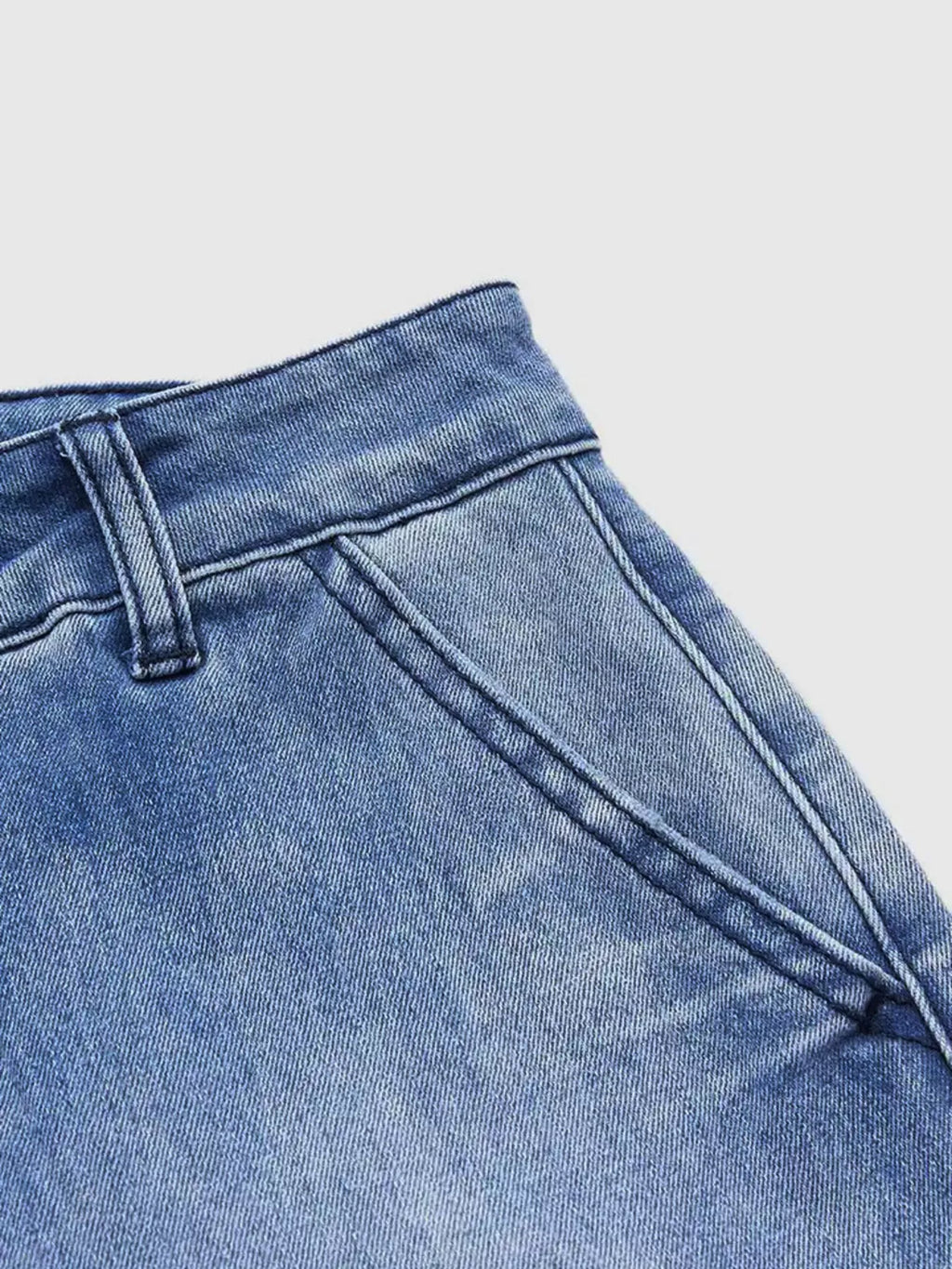 High-Waisted Relaxed Fit Jeans