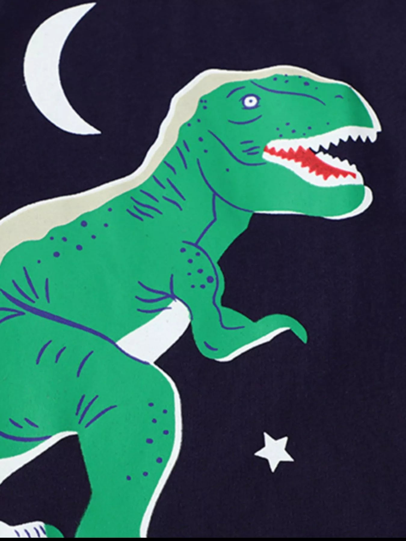 Children's Dinosaur Crew Neck Short Sleeve T-Shirt