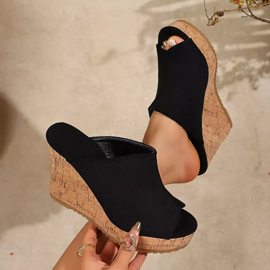 Open Toe Wedge Sandals