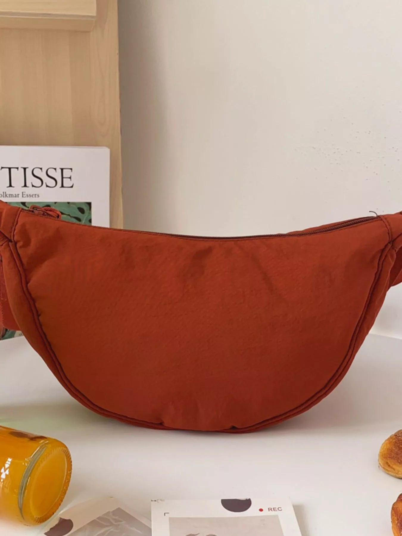 Casual Lightweight Crescent Crossbody Bag