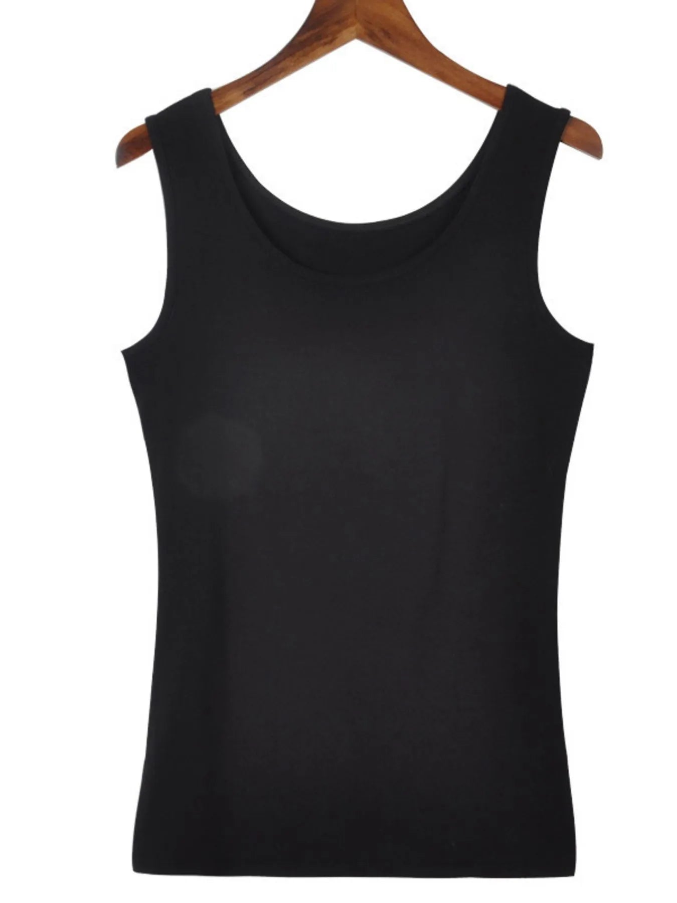 Scoop Neck Wide Strap Tank