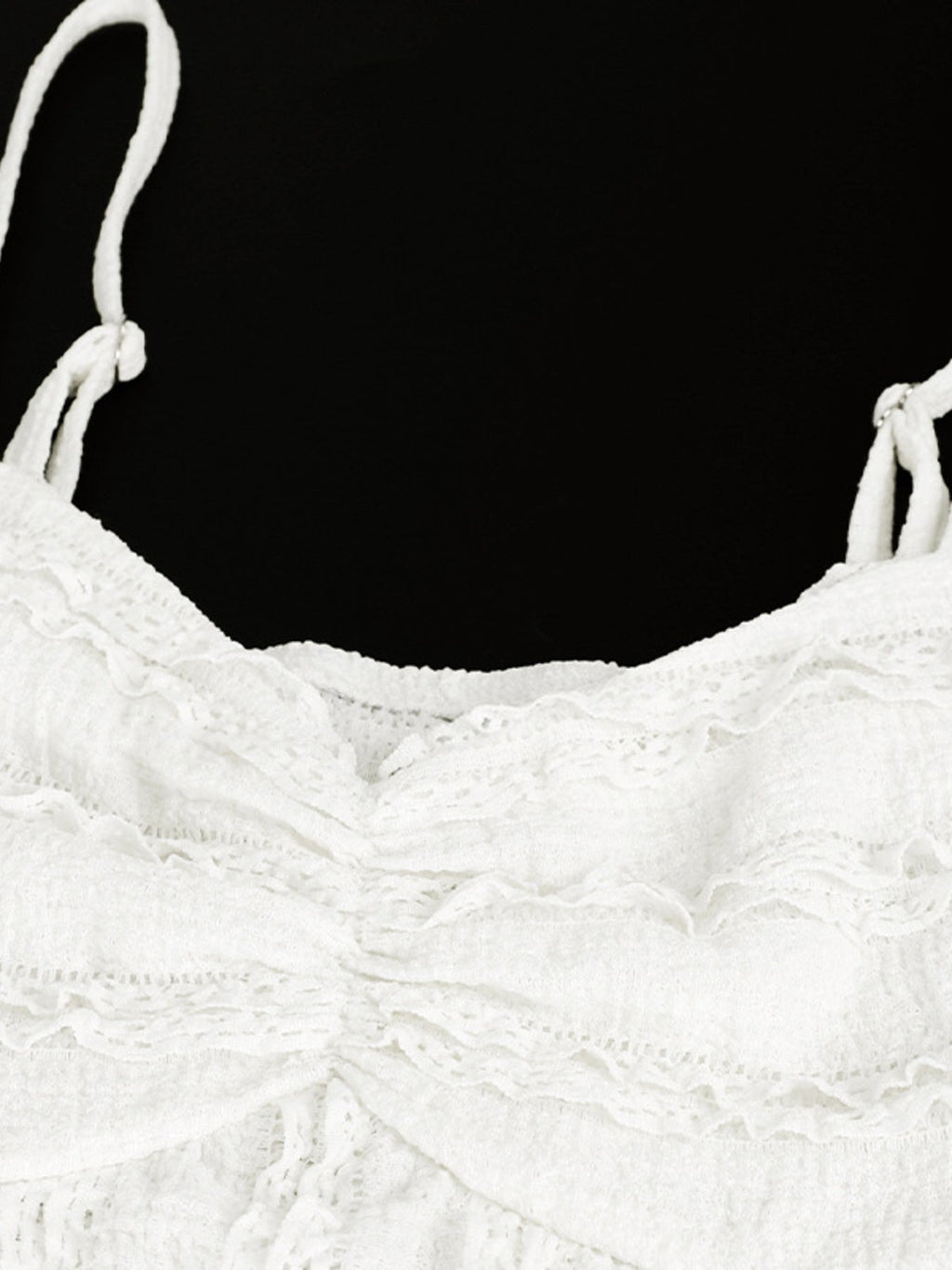 Textured Sweetheart Neck Cami