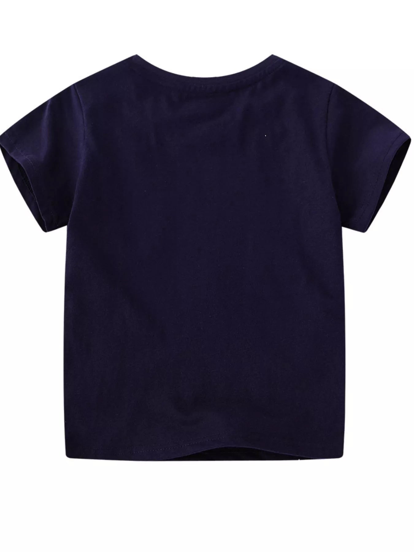 Children's Dinosaur Crew Neck Short Sleeve T-Shirt