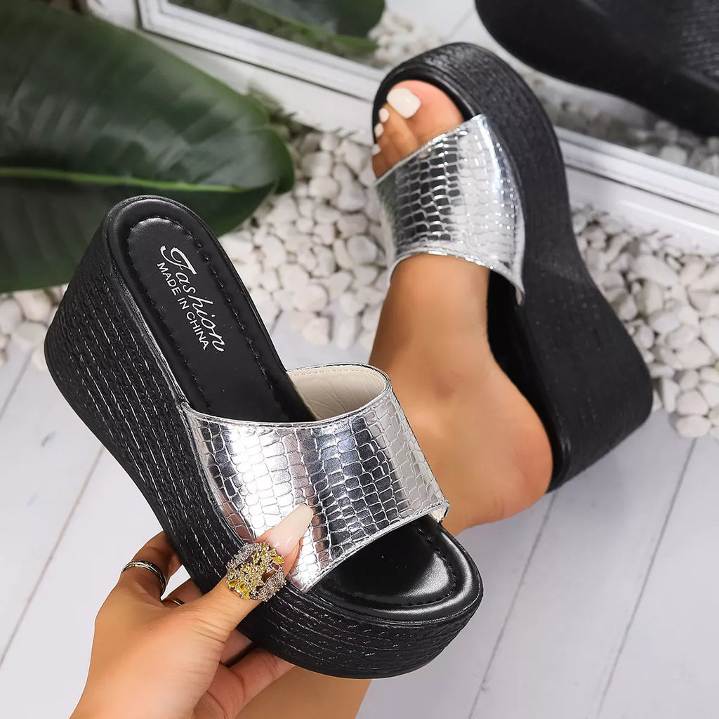 Open Toe Wedge Sandals