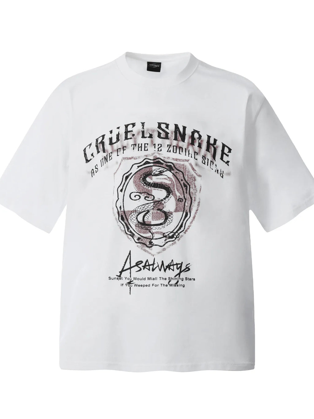 Men's Vintage Style Graphic Short Sleeve T-Shirt