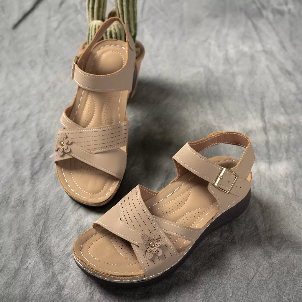 Open Toe Wedge Sandals
