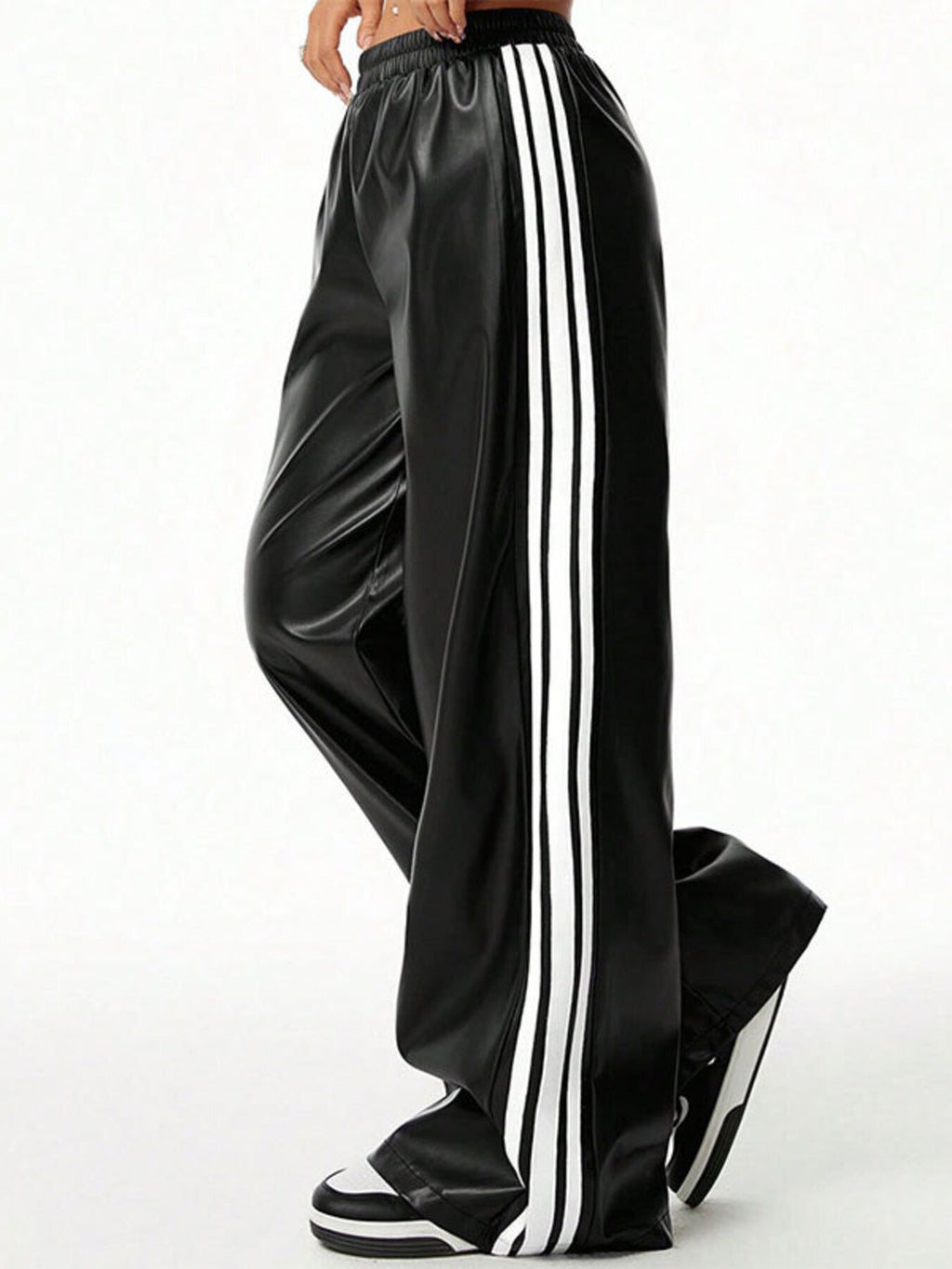 Striped Wide Leg Pants