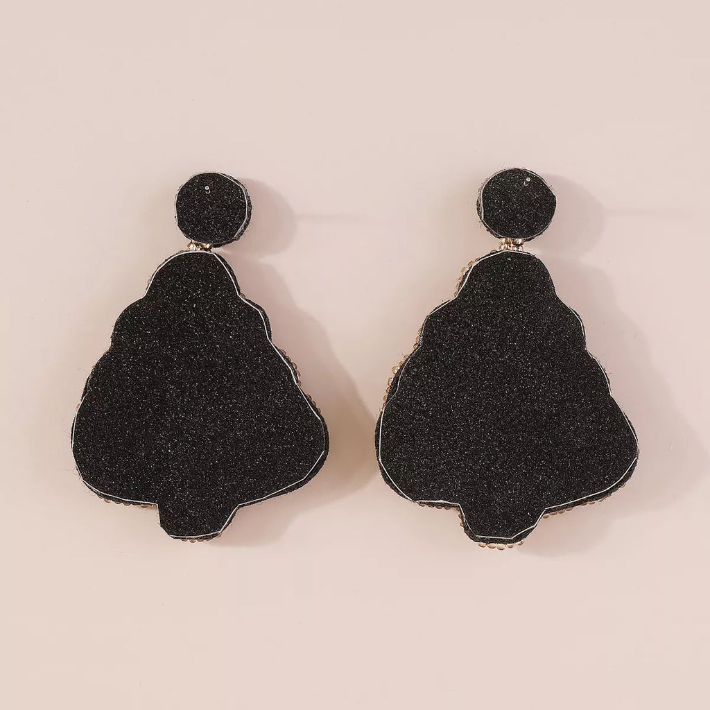 Christmas Tree Dangle Earrings