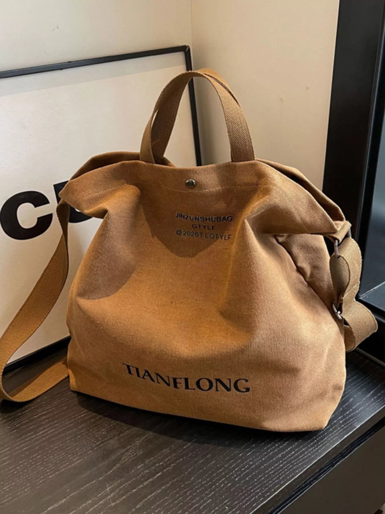 Casual Canvas Handbag