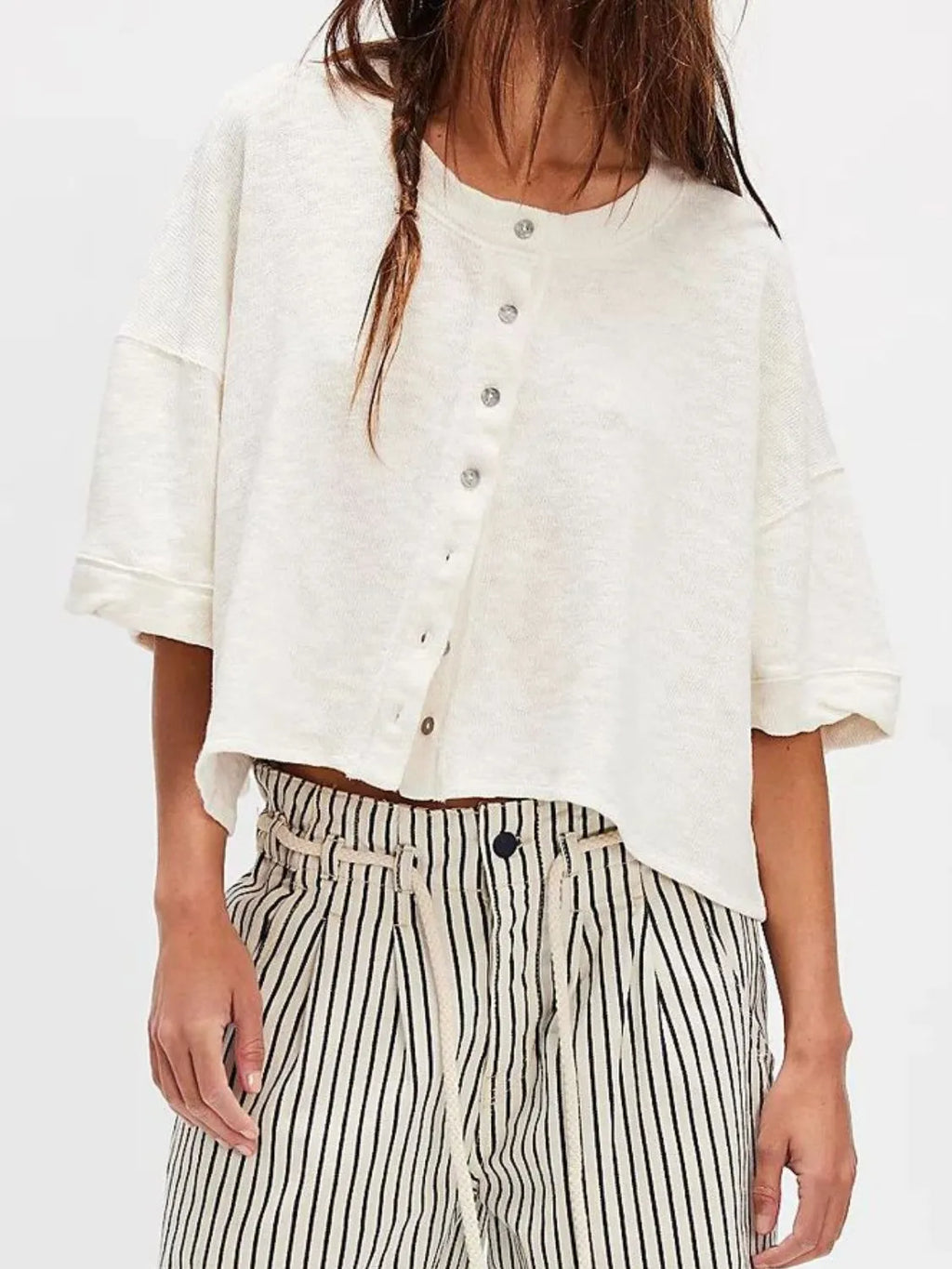 Button Down Half Sleeve Shirt