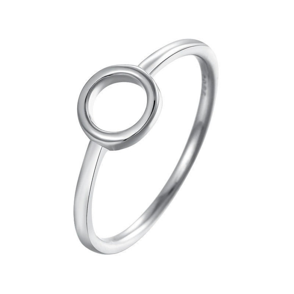 925 Sterling Silver Circle Ring