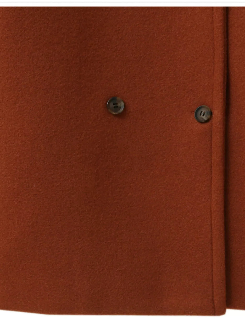 Double-Breasted Long Sleeve Coat