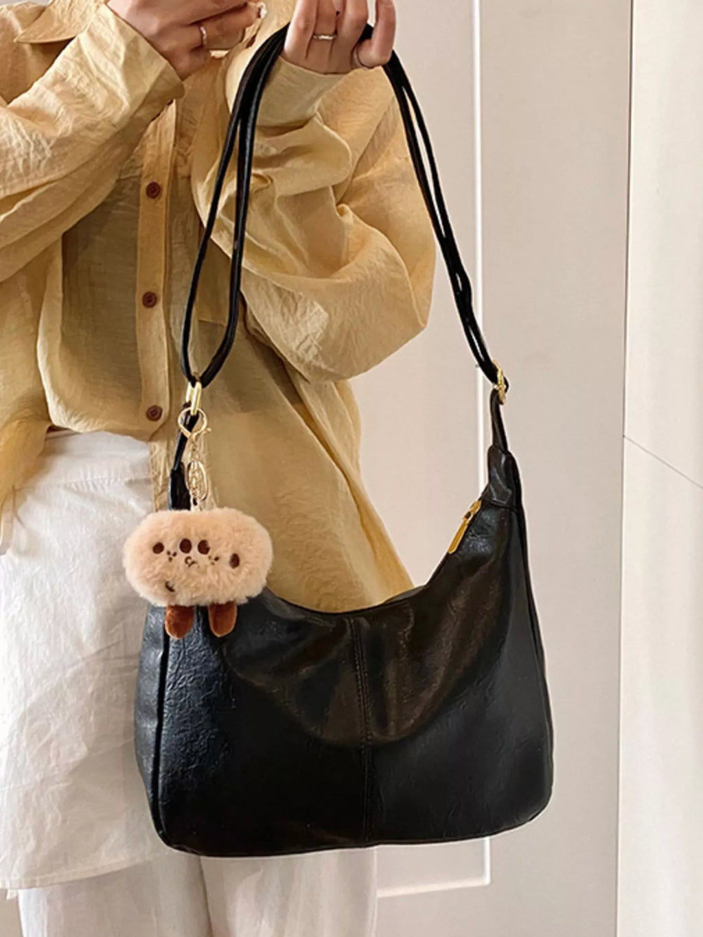 PU Leather Shoulder Bag