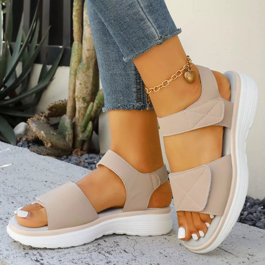 Open Toe Platform Sandals