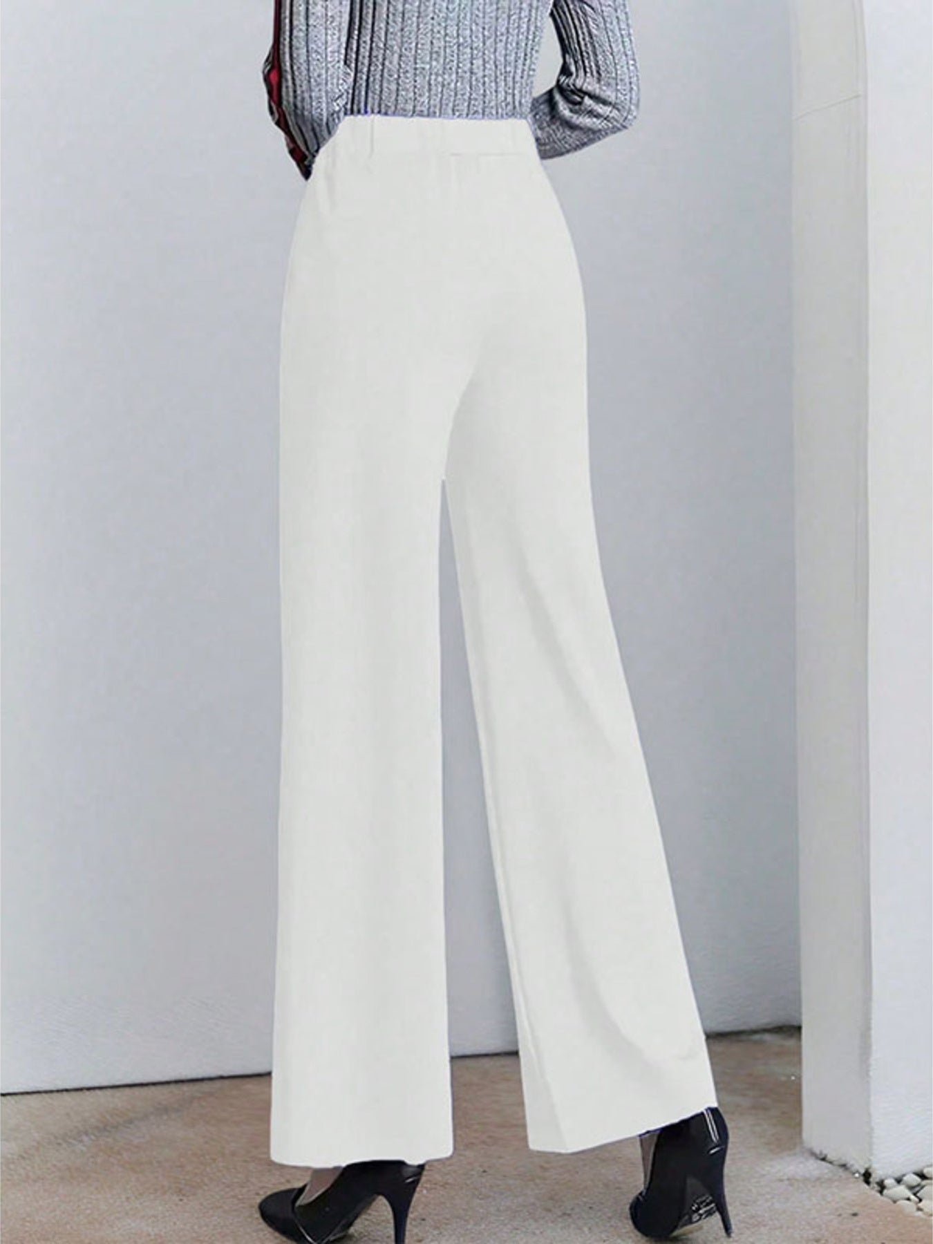 High-Waisted Wide Leg Pants