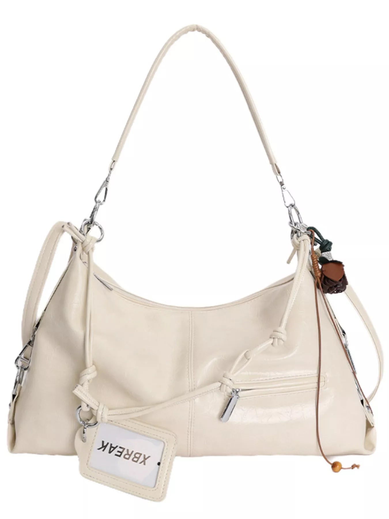 Vintage Style PU Leather Shoulder Bag