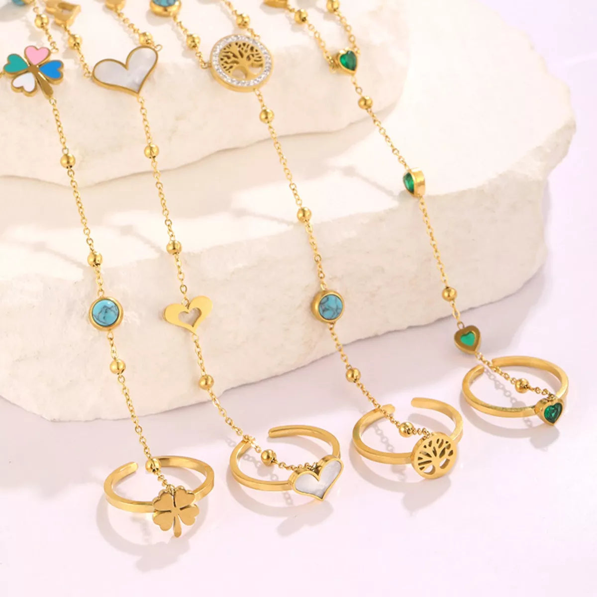 18K Gold-Plated Chain Bracelet