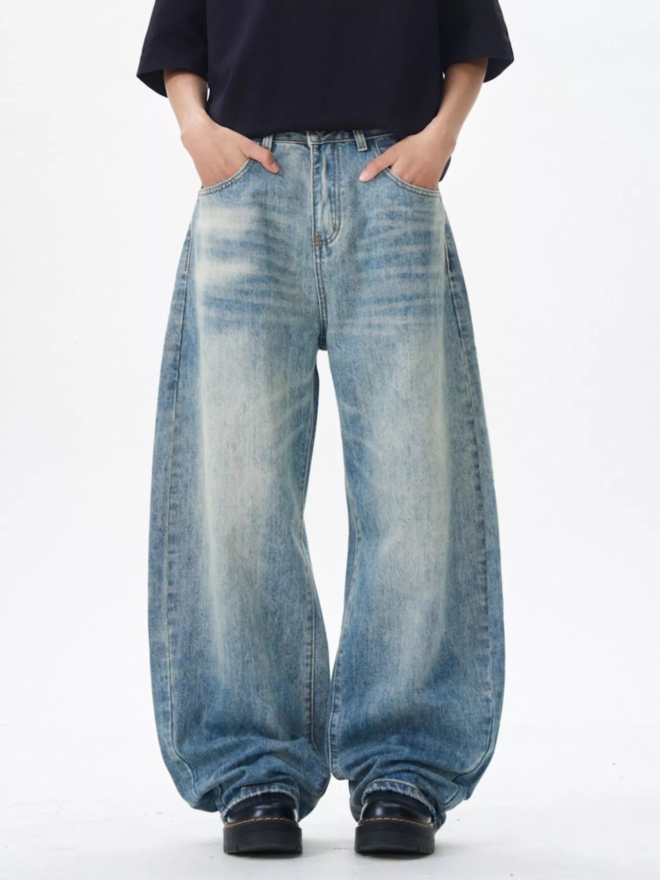 Men's Wide Leg Jeans