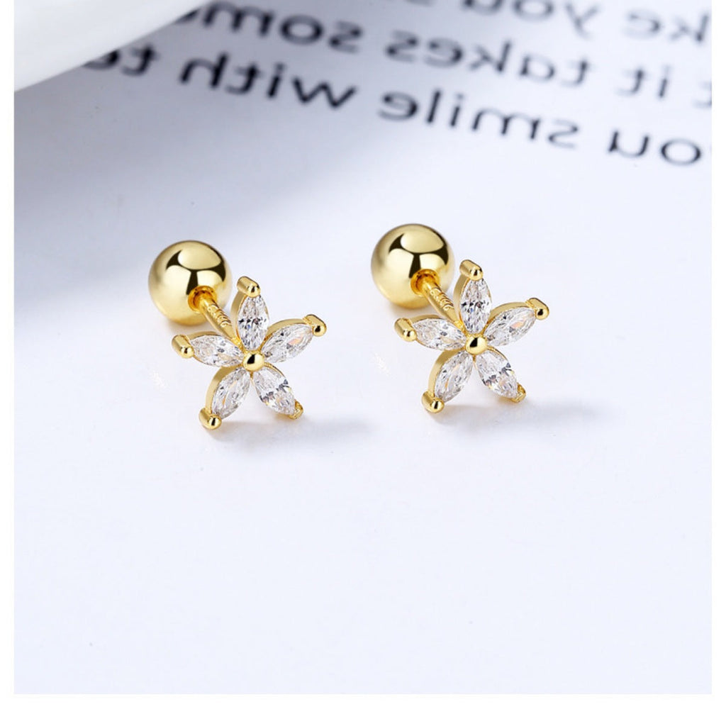 Flower Stud Earrings