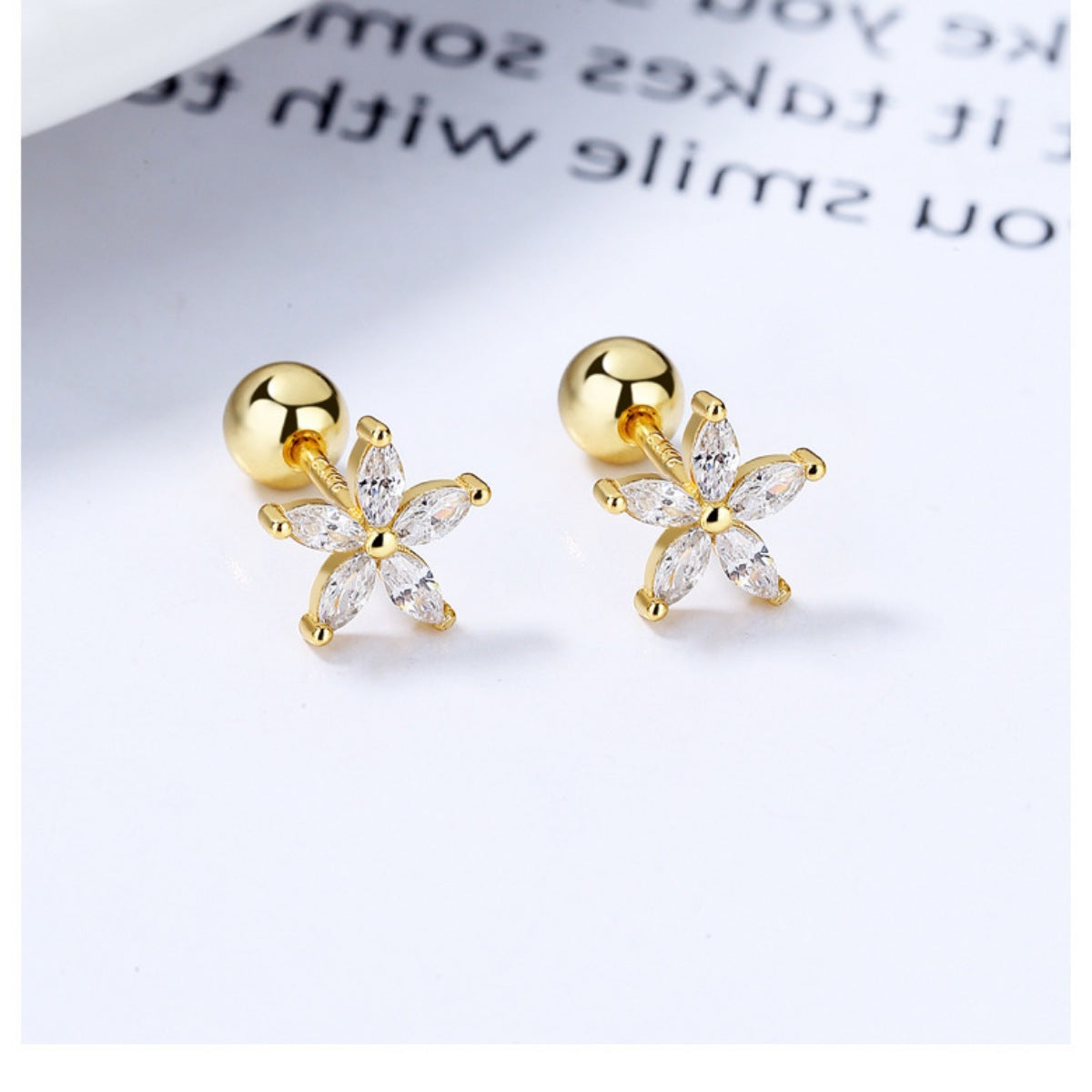 Flower Stud Earrings