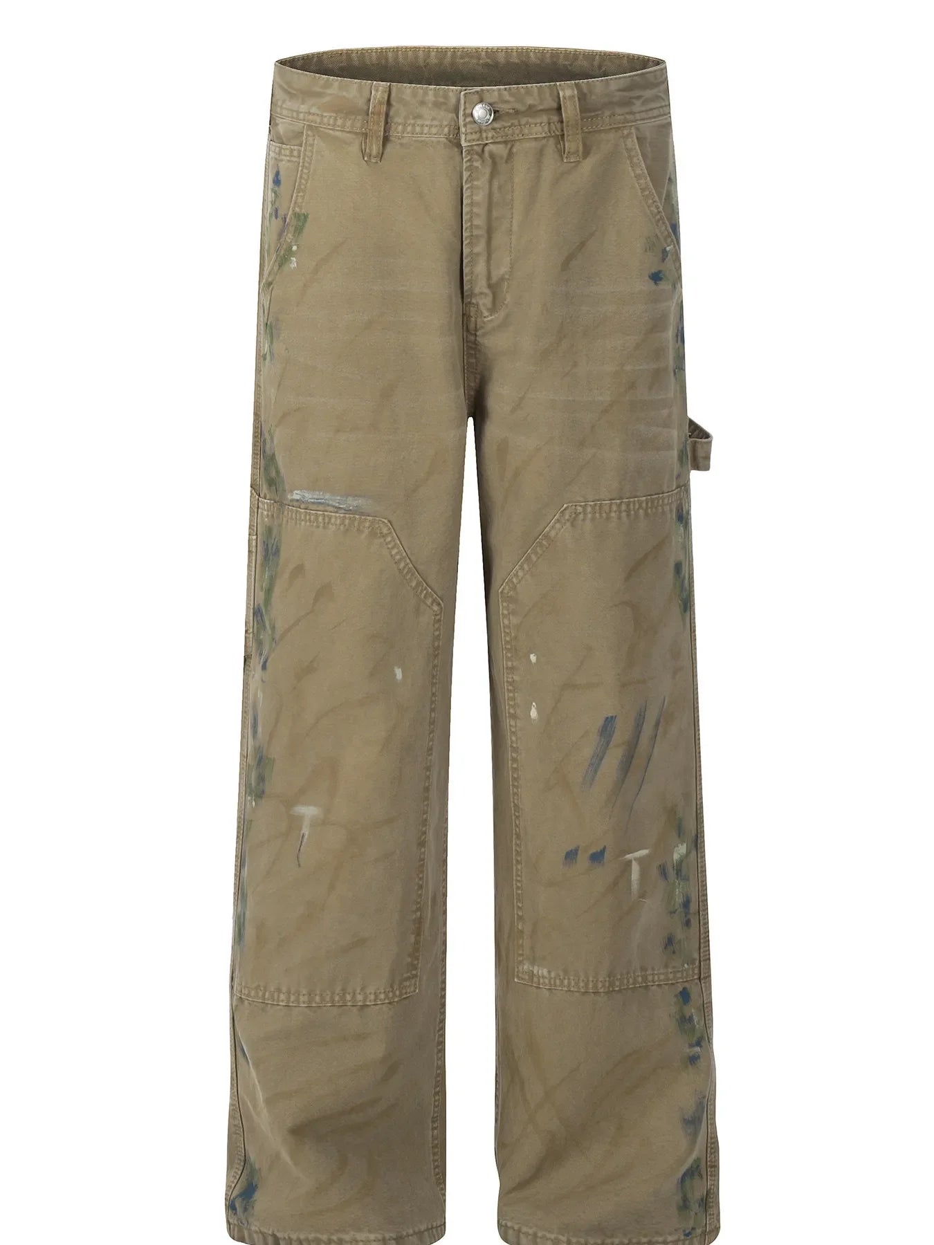 Men's Wide Leg Cargo Jeans