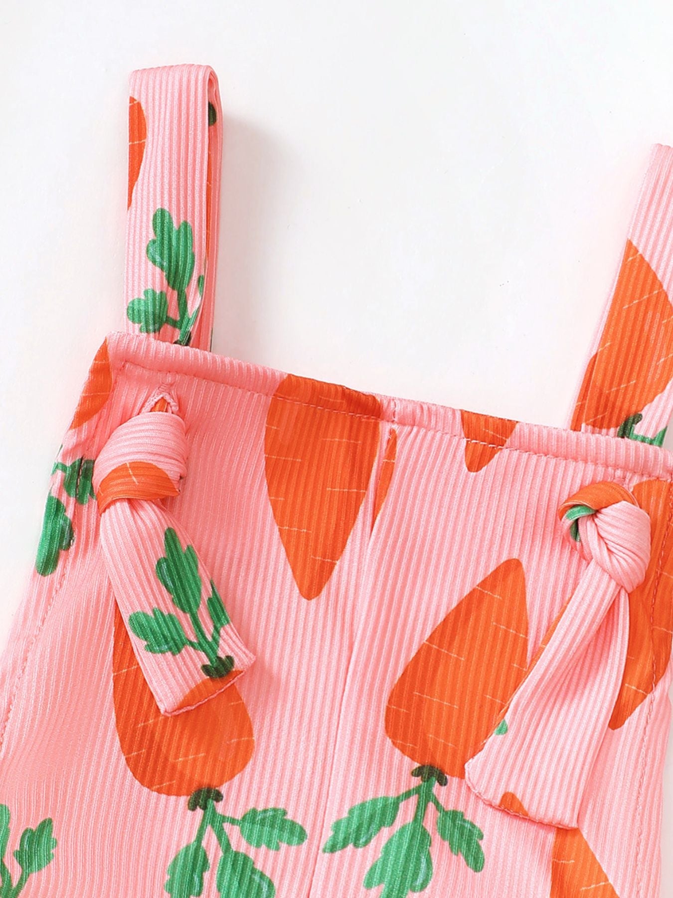 Children's Printed Flare Overalls