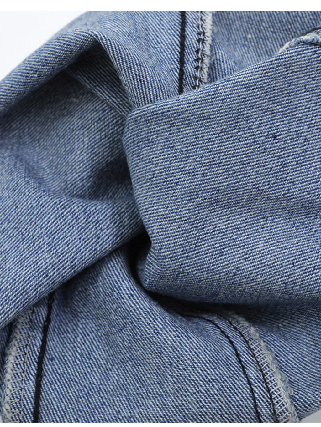 Men's Loose Fit Jeans with Pockets