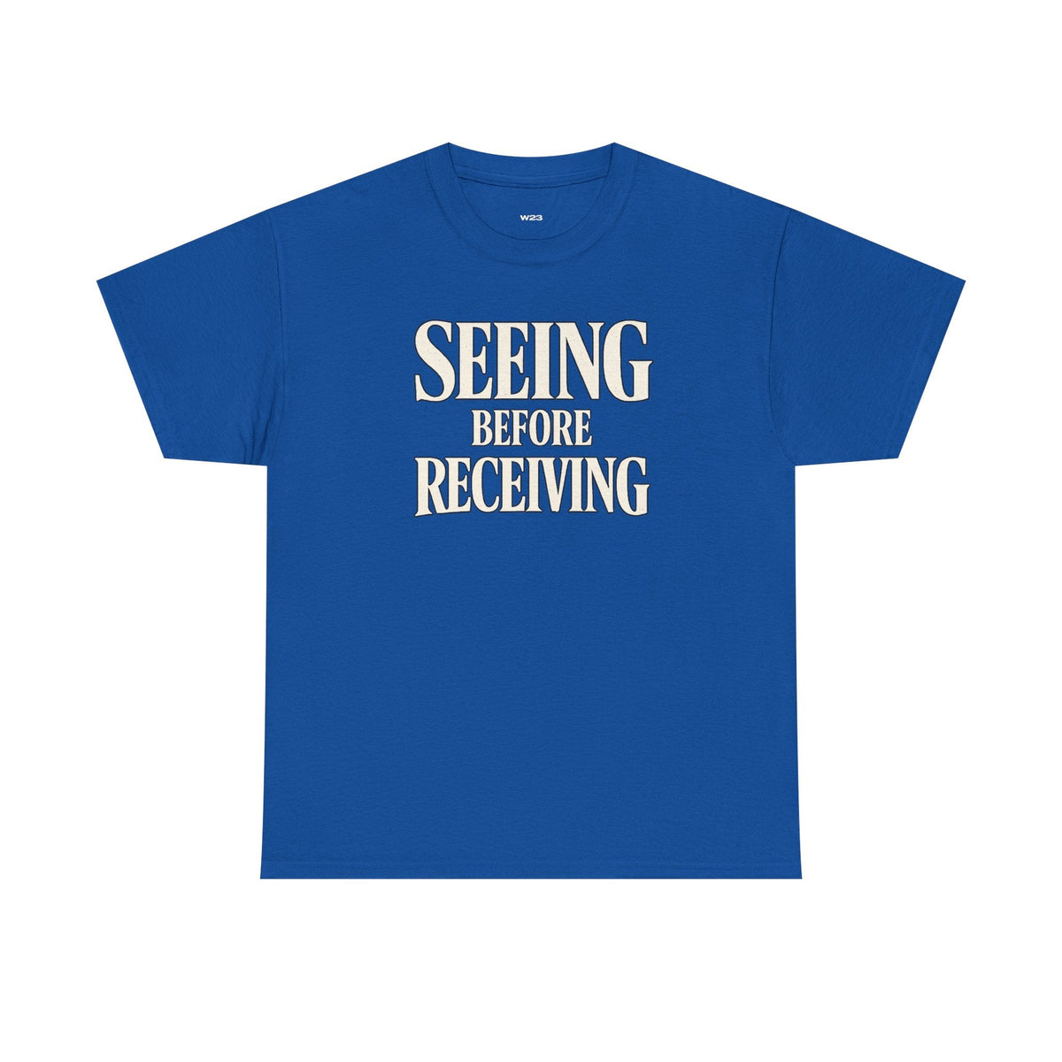 Seeing Before Receiving — Guinness World Records Commemorative Tee