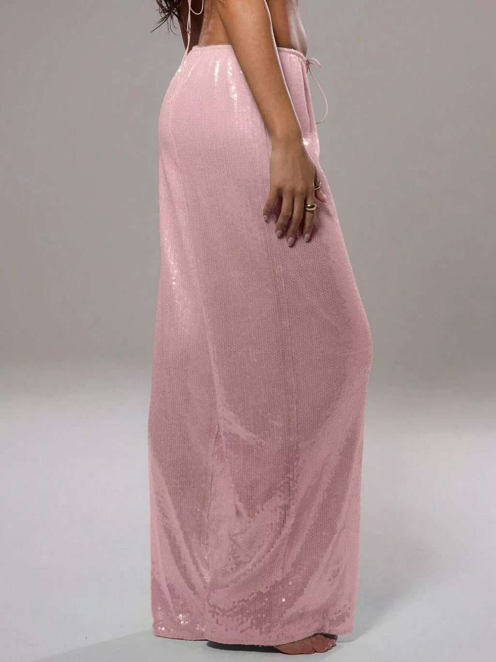Sequin Wide Leg Pants