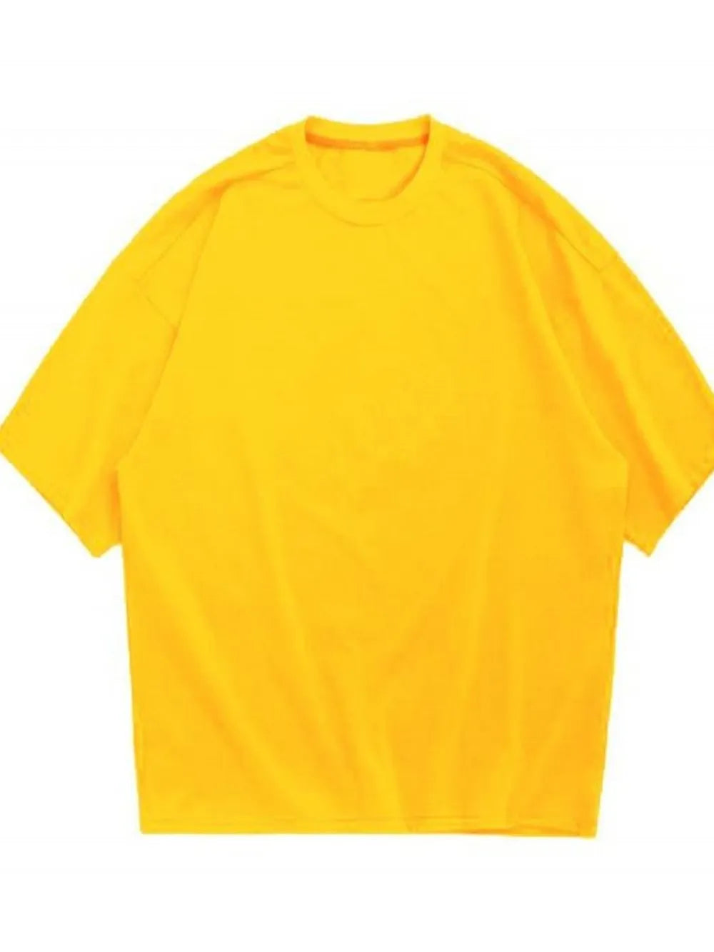 Men's Plus Size Round Neck Half Sleeve T-Shirt