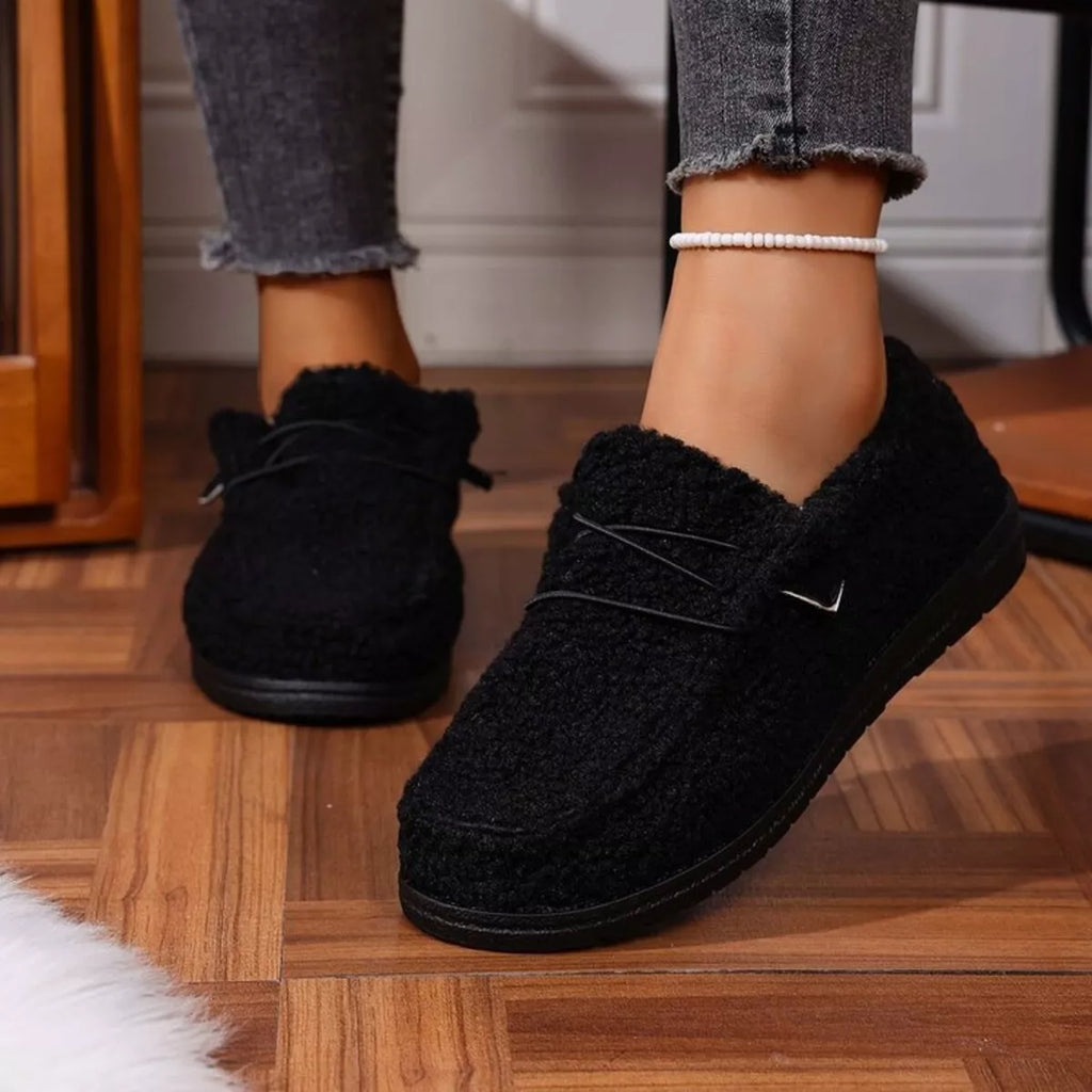 Round Toe Flats Slip-Ons
