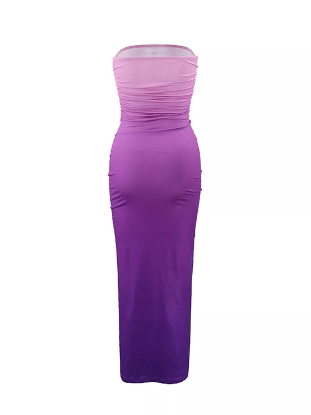 Gradient Tube Bodycon Midi Dress