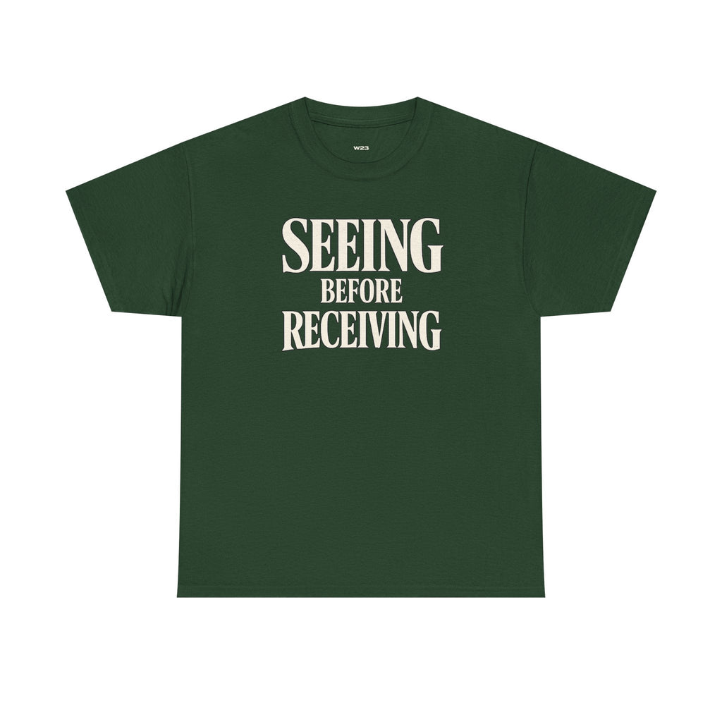 Seeing Before Receiving — Guinness World Records Commemorative Tee