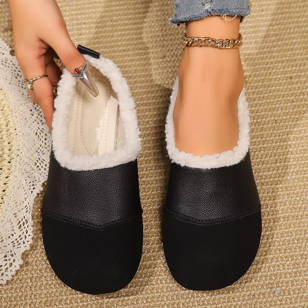 Plush-Lined Slip-Ons