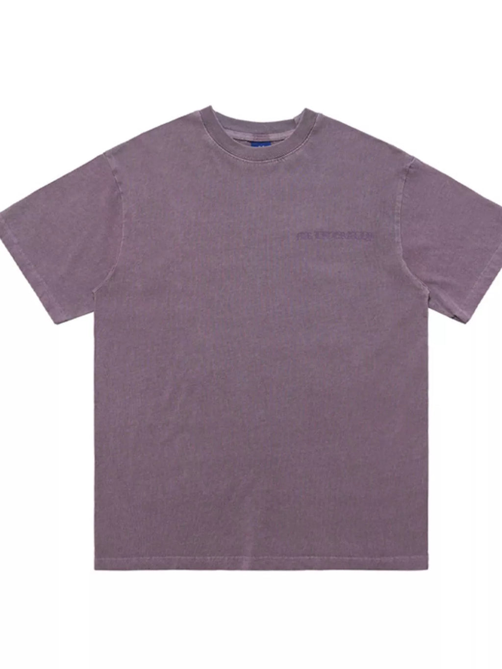 Men's Letter Round Neck Short Sleeve T-Shirt